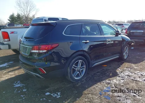 2017 Hyundai Santa Fe Limited Ultimate из США, поврежденный, VIN KM8SRDHF0HU256914